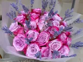 Purple Lavender Hand Bouquet