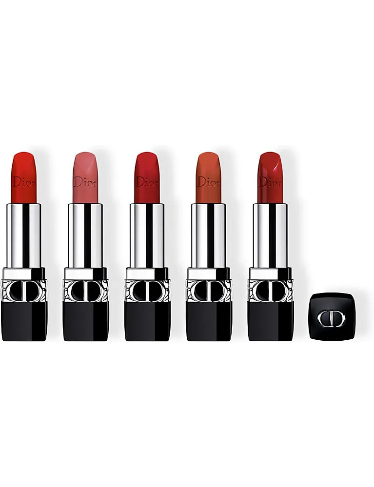 Dior Rouge Dior Couture Colour Refillable Lipstick Collection Gift Set