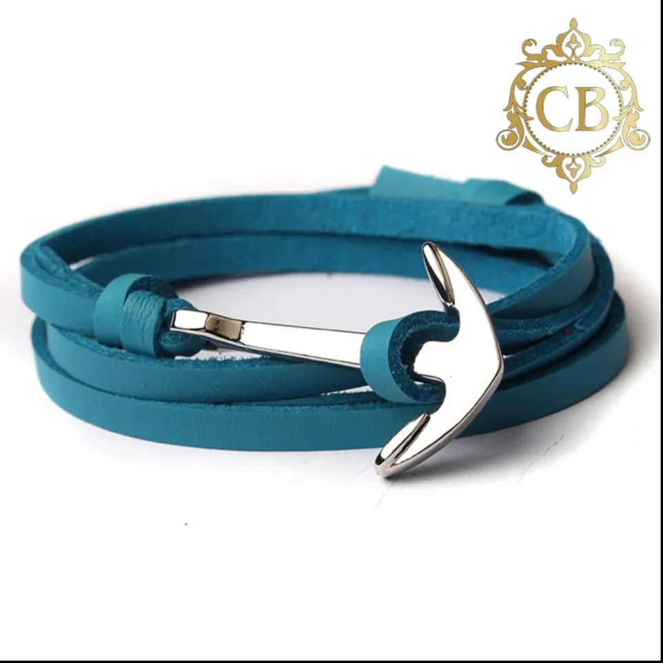 Anchor L.Blue Bracelet
