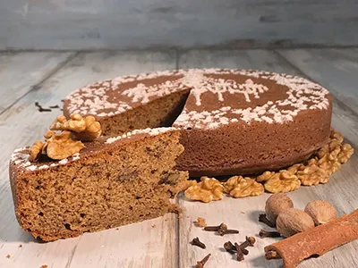 Walnut Spice Cake
