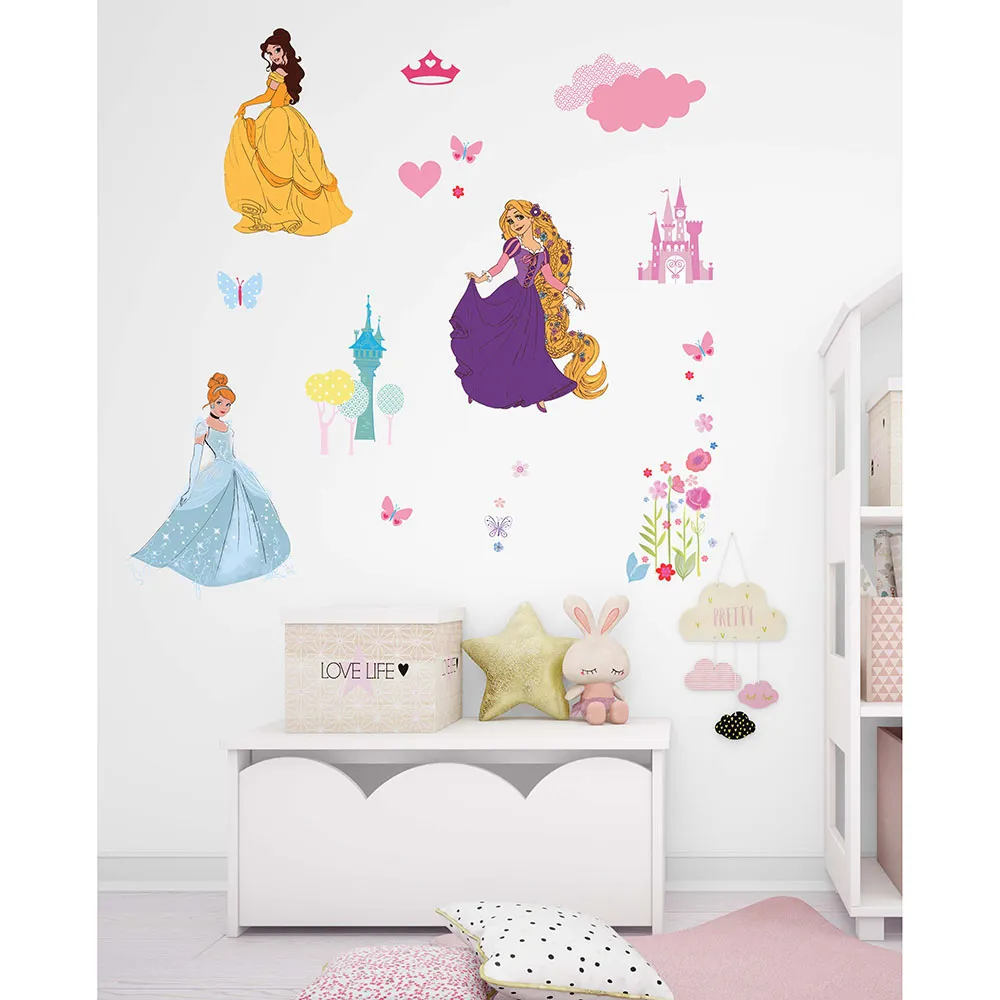 Disney Princess Removable & Repositionable