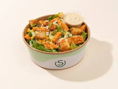 Buffalo Chicken Caesar Salad Junior