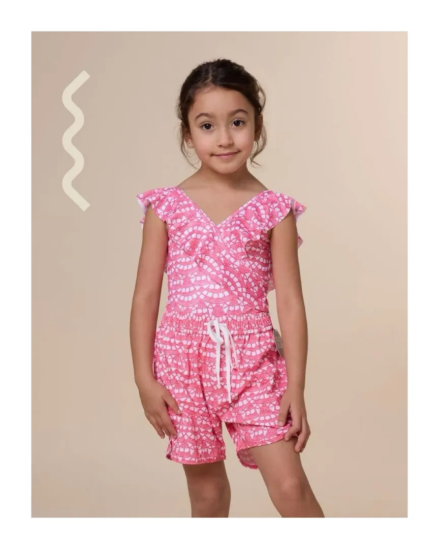 Girls Swim Shorts- Pink