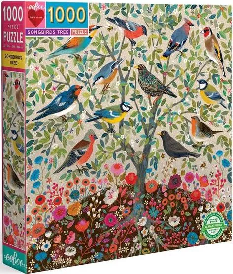 Songbirds Tree 1000Pcs Sq Puzzle