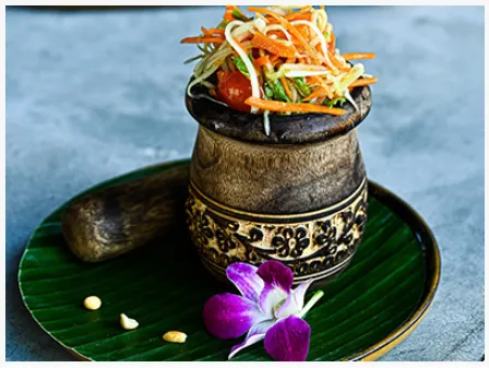 Raw Papaya Salad
