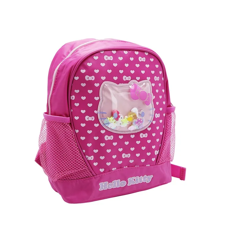 Hello Kitty Petite Heart Texture Backpack Bag
