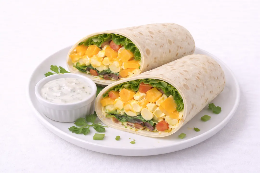 Double Cheese Egg Wrap 