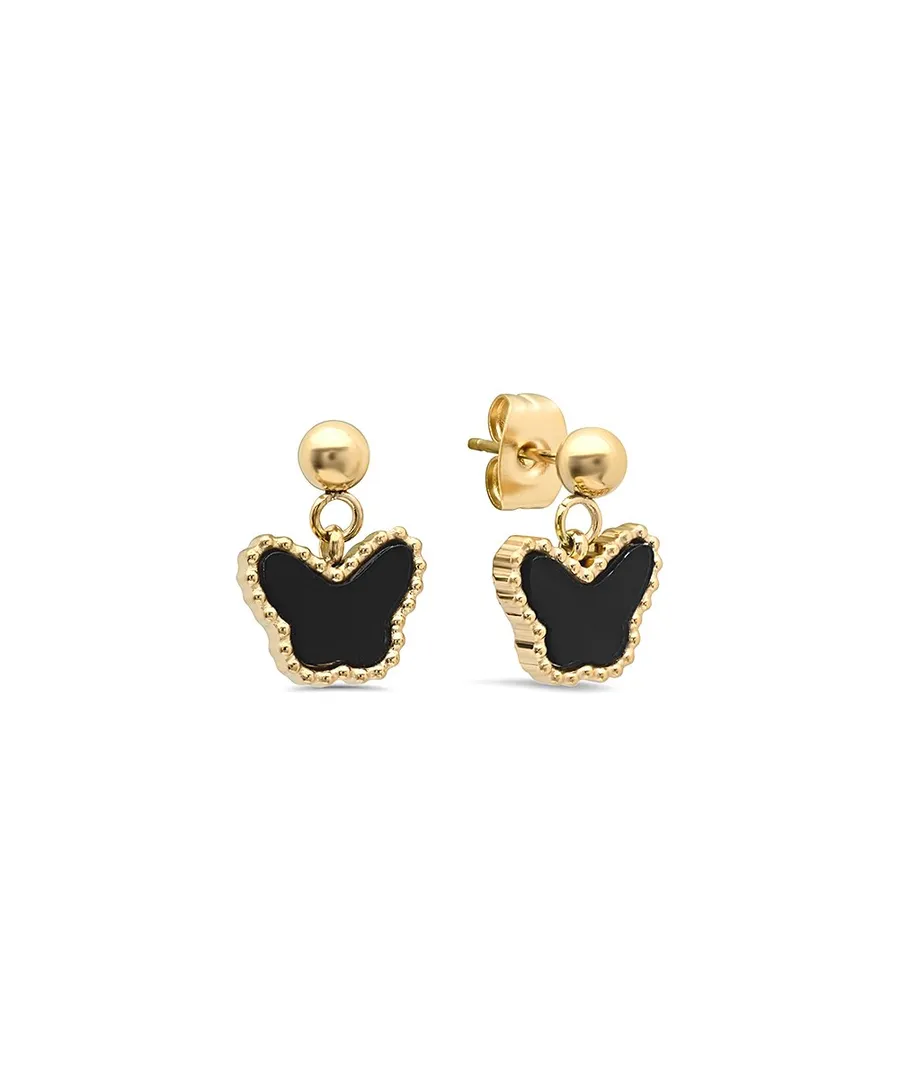 Butterfly Drop Earrings