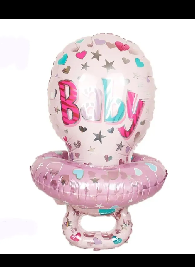 Pink Pacifier Balloon