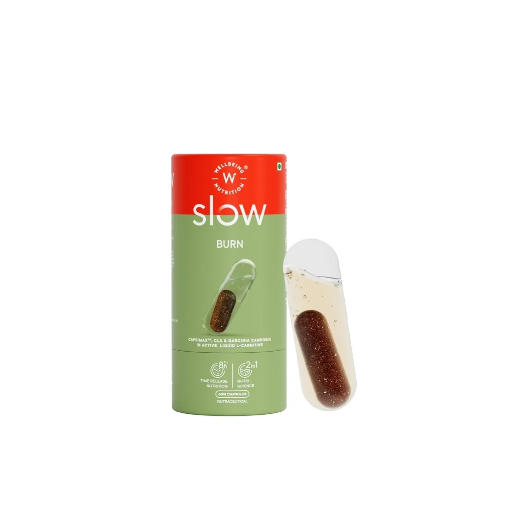 مكمل الحرق وادارة الوزن ، 60 كبسولة نباتية ، Slow