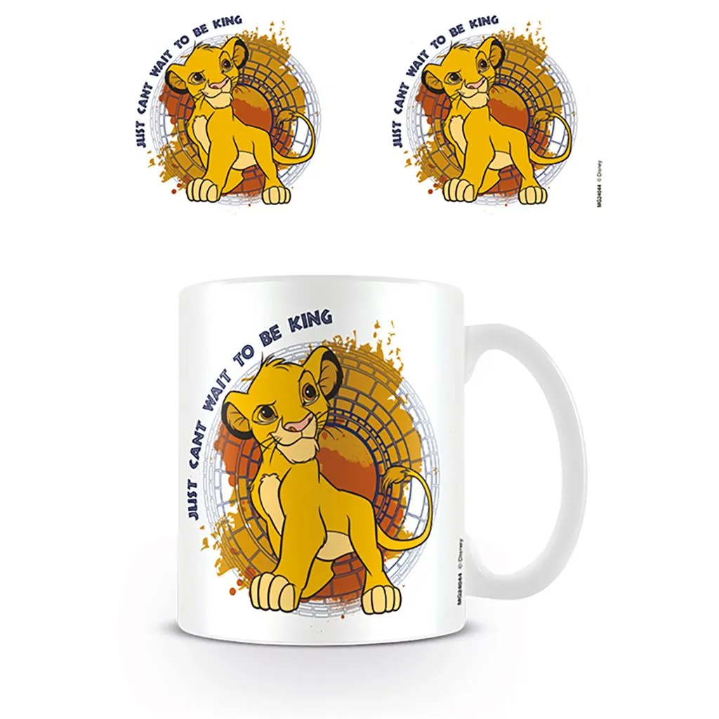 Lion King Simba Mug "Just Can't Wait to Be King"