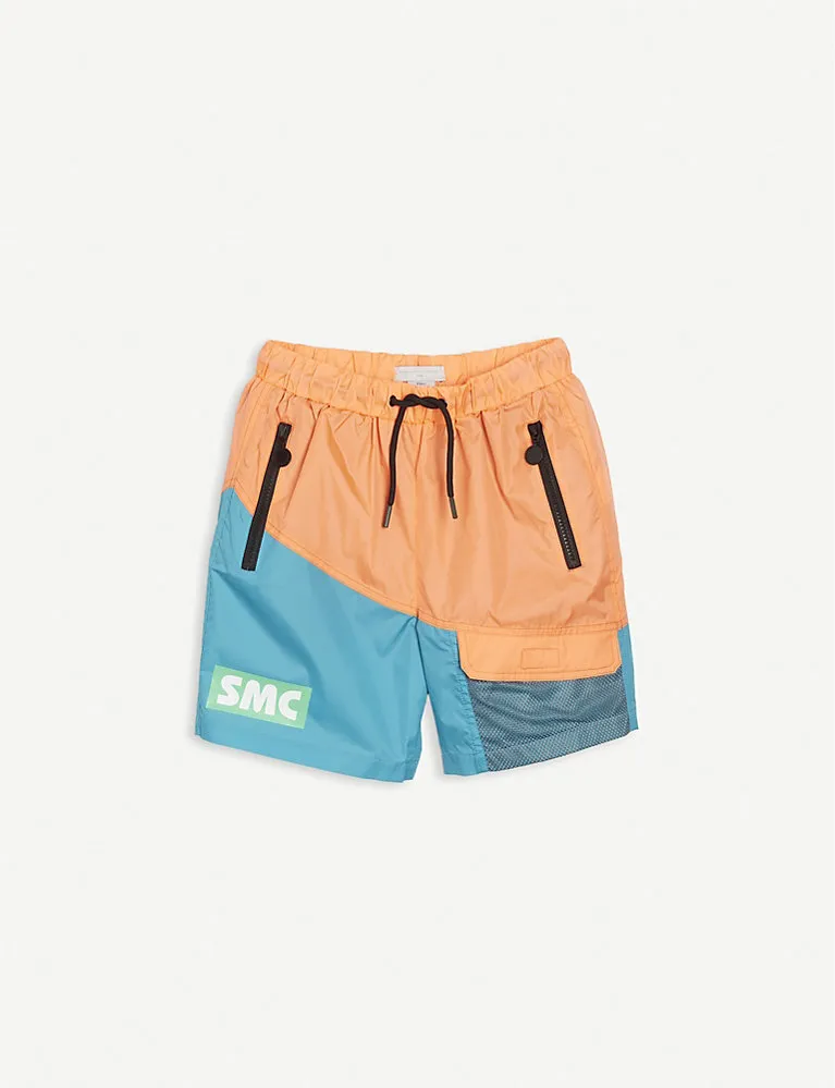 Stella Mccartney Color-Block Woven Swim Shorts 4-12 Years